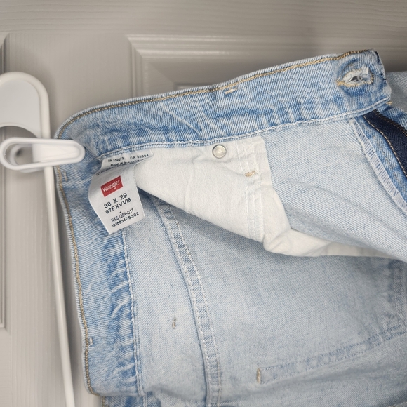 Wrangler Blue Bootcut Jeans Classic Style - Picture 2 of 5